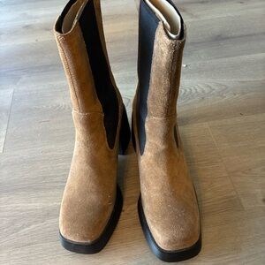 Vagabond Brooke Brown Suede Chelsea Boots EU 8 US 7.5